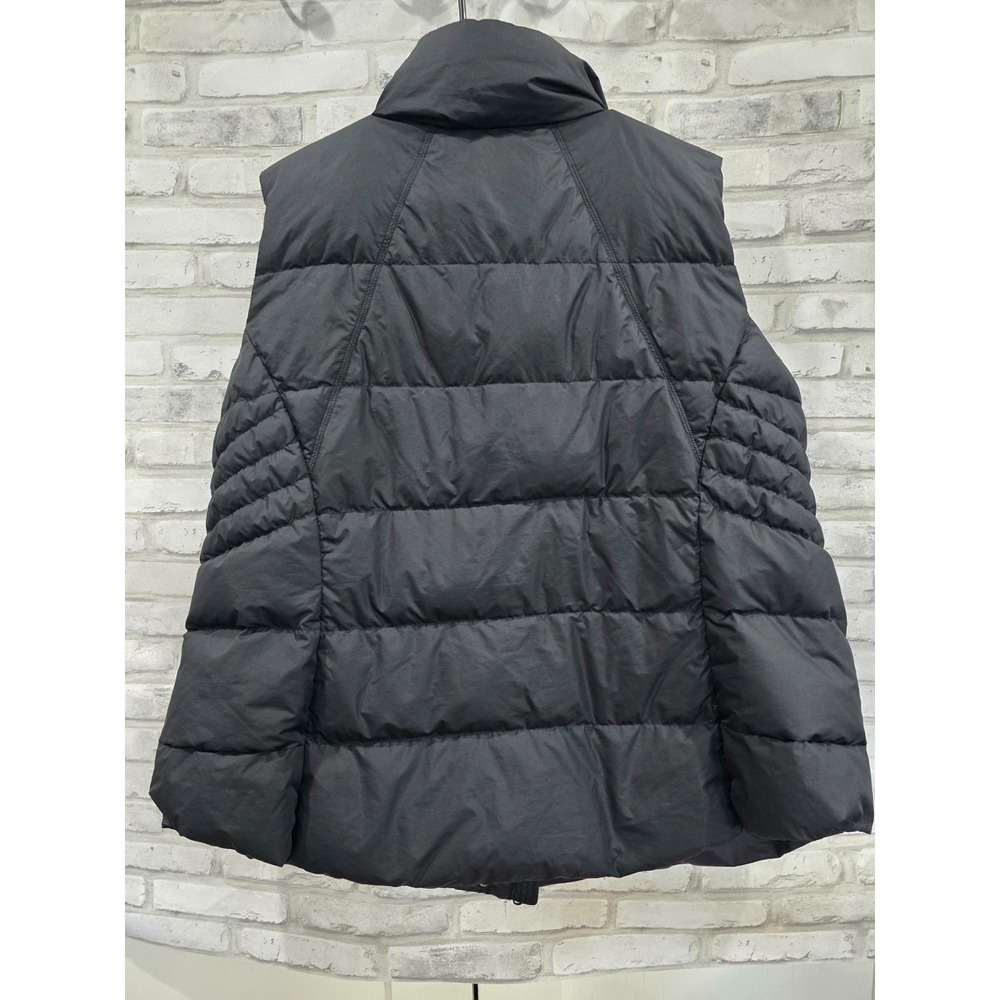 Athleta Gilet Downtown Vest Womens Size 3X Black Full Zip Down Quilted Puffer - Picture 11 of 11